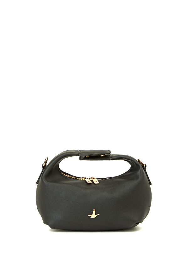 Beymen Club Black Women's Leather Crossbody Bag - 1