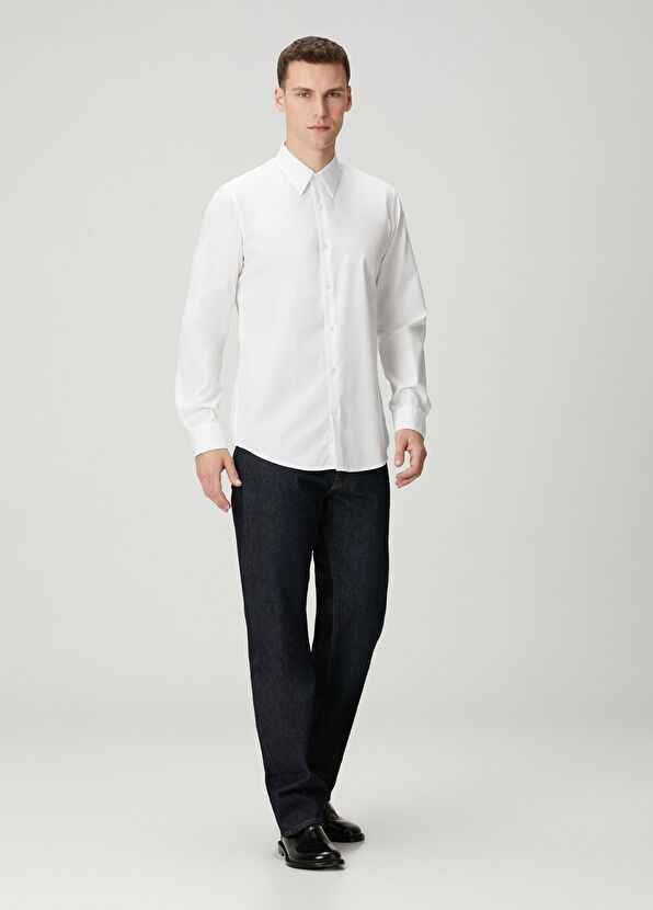 Dries Van Noten Beyaz Gömlek - 2