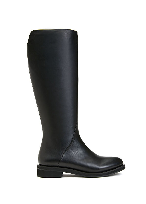 Beymen Club Siyah Kadın Deri Çizme - 1