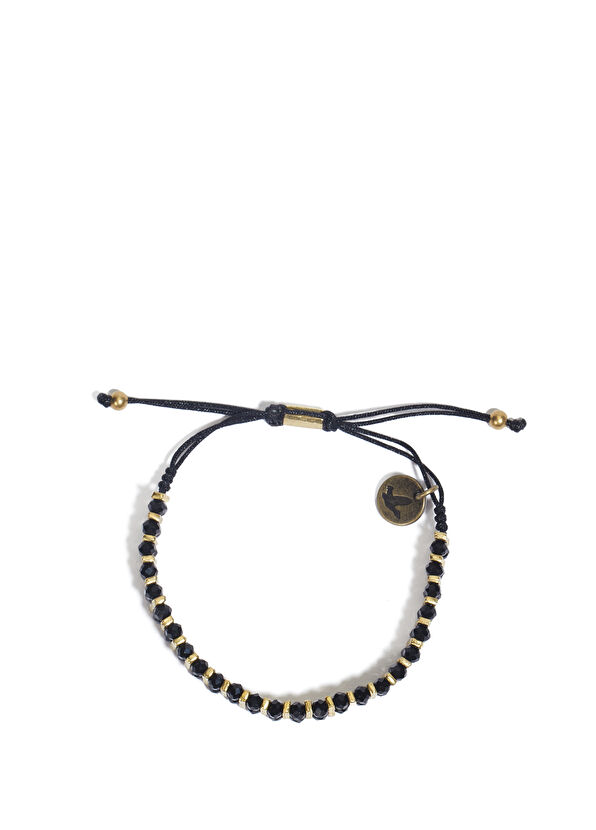 Beymen Club Black Stones Women's Drawstring Bracelet - 2