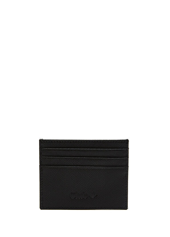 Beymen Club Black Leather Card Holder Tie Set - 4