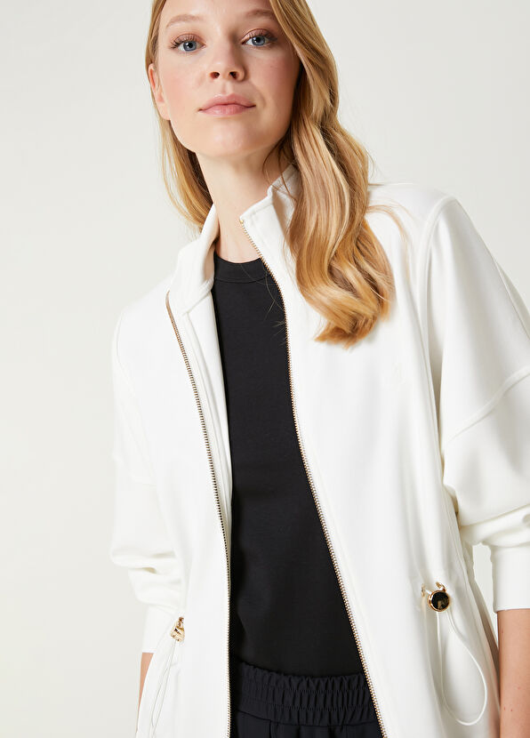 Beymen Club Kırık Beyaz Modal Sweatshirt - 2