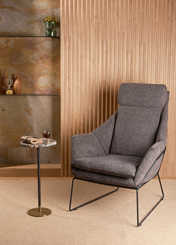 Sürton Çekirdek Gece Terrazzo Yan Sehpa - 4