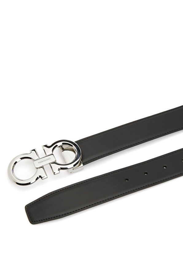 Siyah Kahve Erkek Deri Kemer - Görsel 3