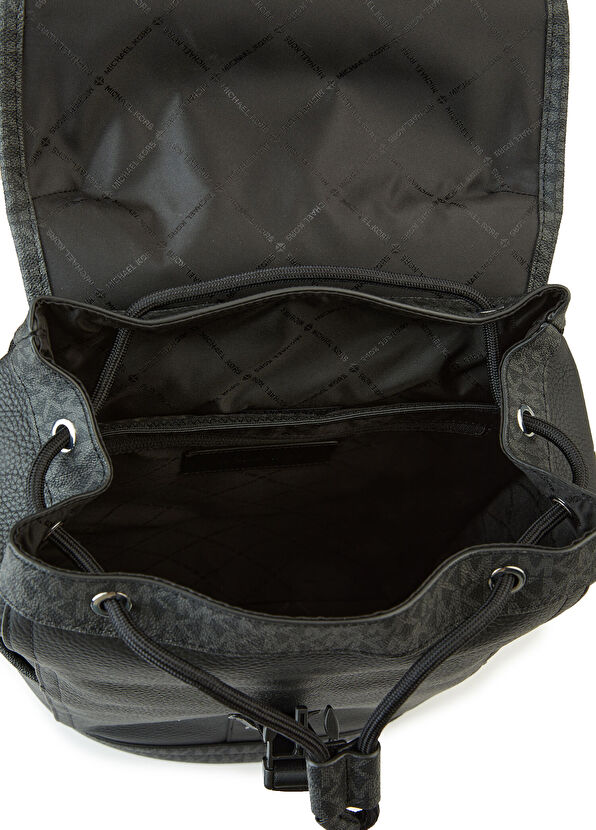 Michael Kors Hudson Aviator Siyah Erkek Sırt Çantası - 4