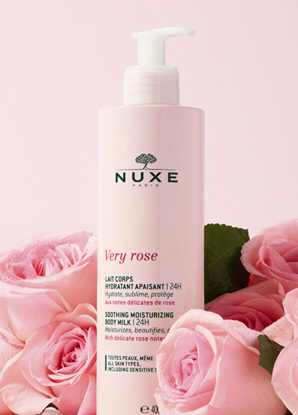Nuxe Very Rose Yatıştırıcı Nemlendirici Vücut Sütü 400 ml - 2