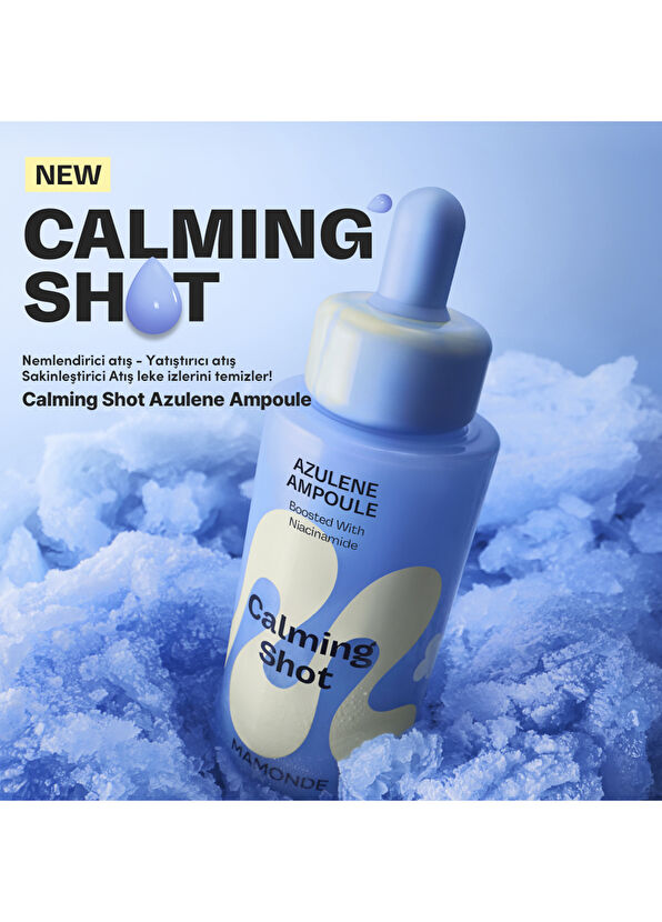 Mamonde Calming Shot Azulene Ampoule Isı Düşürücü ve Leke Önleyici Cilt Serumu 50 ml - 2