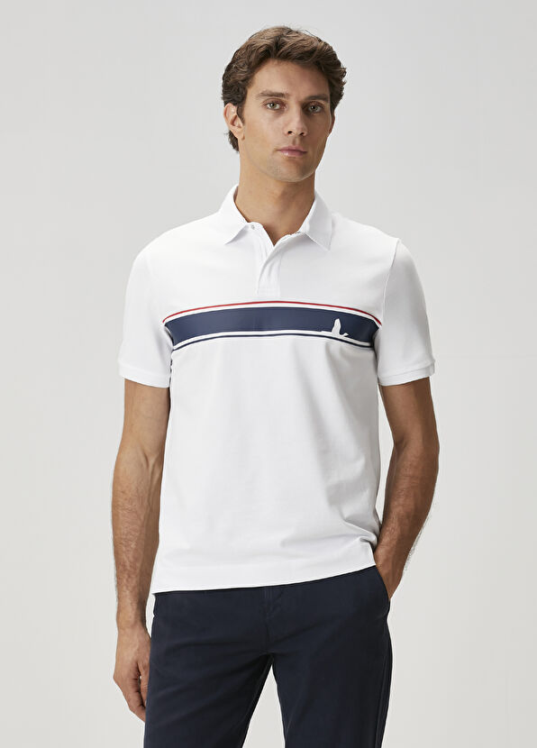 Beymen Club Beyaz Kaz Logolu Polo T-shirt - 2