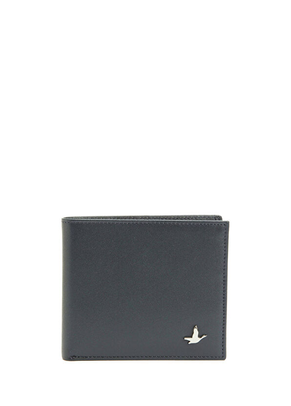 Beymen Club Navy Blue Men's Napa Leather Wallet - 1