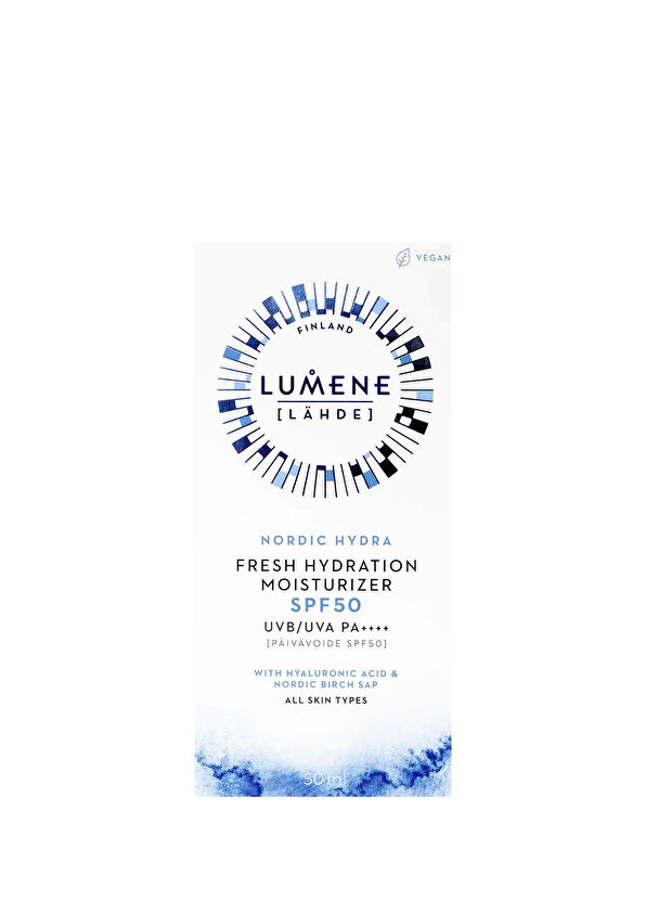 Lumene Fresh Hydration Moisturizer SPF 50 Refreshing & Intense Moisturizing Sunscreen Cream - 2