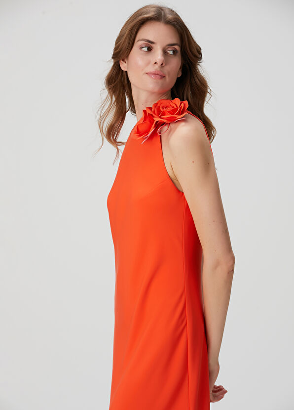 Beymen Club Coral Maxi Evening Dress - 3