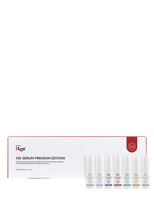 ISOV HD Serum Premium Edition Skin Serum Set 7 x 5 ml - 1
