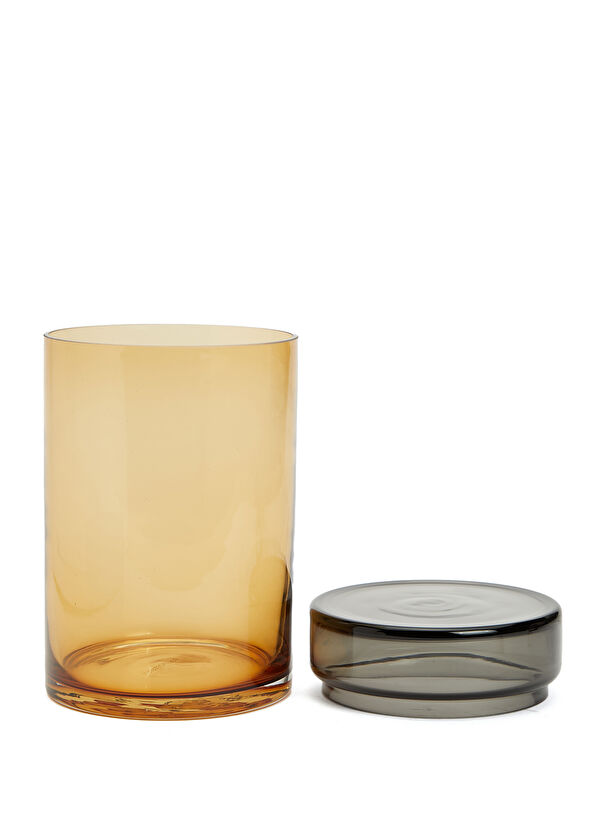 Pols Potten M Yellow Glass Jar - 2