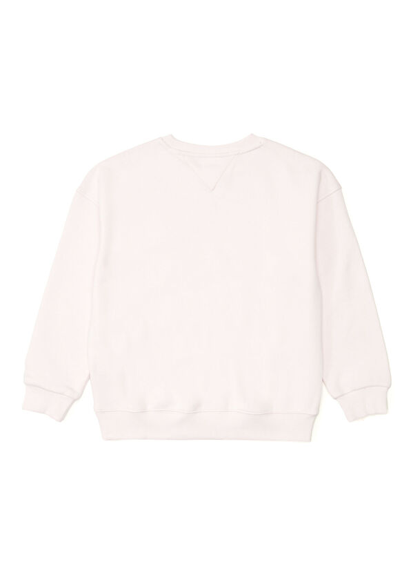 Tommy Hilfiger Script Pembe Kız Çocuk Sweatshirt - 2