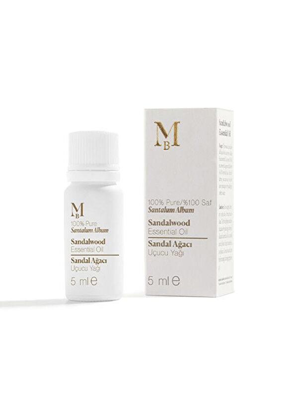 Misbahçe Rahatlatıcı Uçucu Sandal Ağacı Cilt ve Saç Bakım Yağı 5 ml - 2