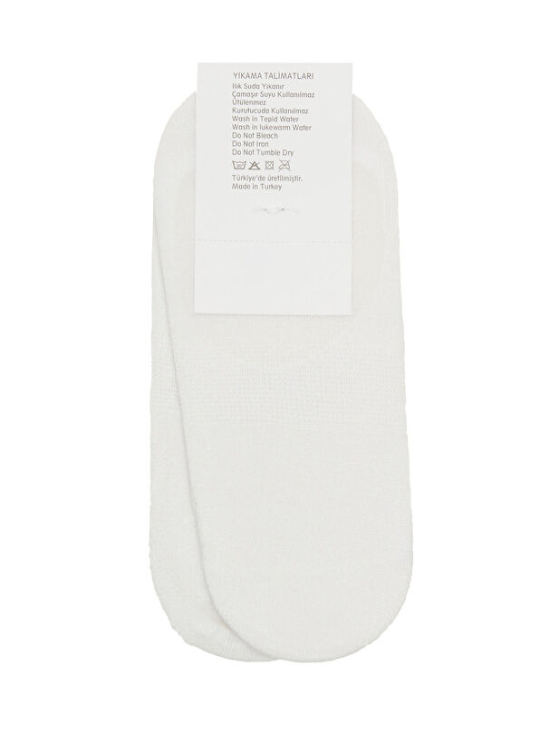 Beymen Club White Women's Bamboo Socks Set - 2