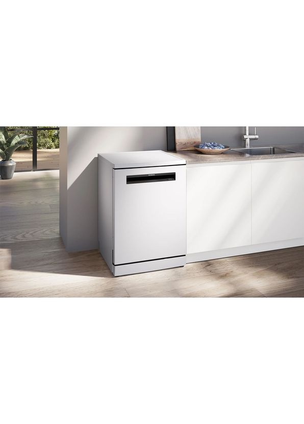 Siemens SN15EW00KT IQ500 Freestanding White Dishwasher - 2