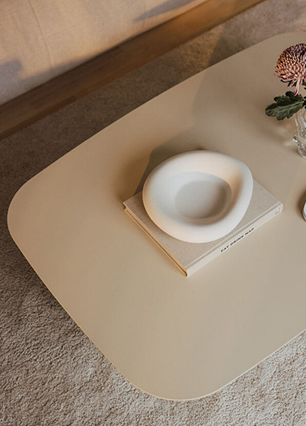 Foqlio Navis Beige Middle Table - 3