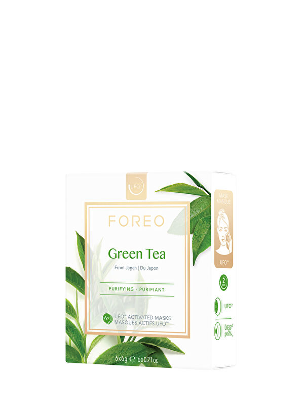 Foreo UFO™ Green Tea Arındırıcı 6'lı Aktif Maske - 2