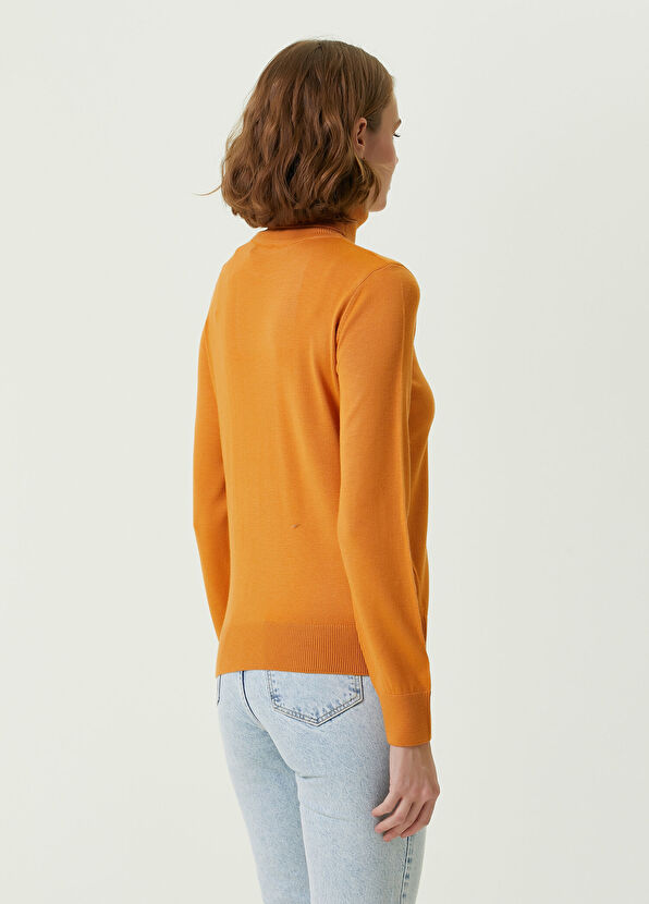 Beymen Club Orange Full Turtleneck Pullover - 4