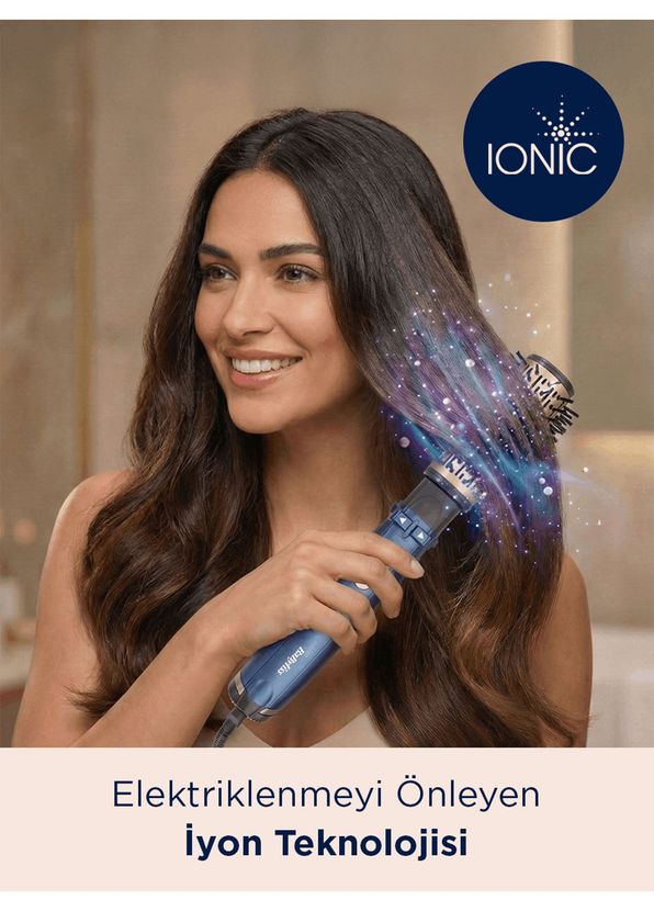 BaByliss AS965E StylePro 1000W Döner Başlıklı Hava Üflemeli Saç Şekillendirici Seti - 4