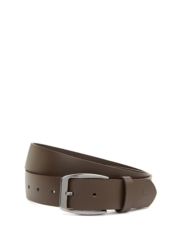 Beymen Club Kahverengi Tokalı Erkek Deri Kemer - 1