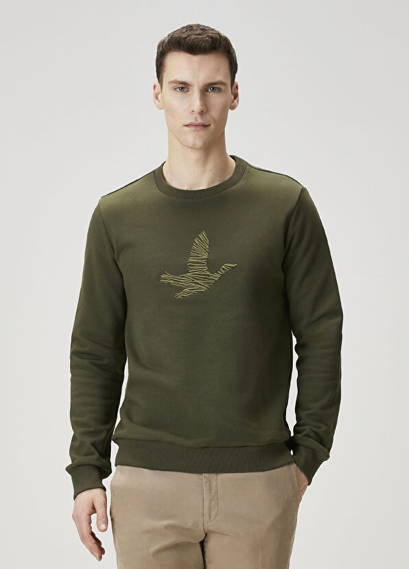Beymen Club Khaki Sweatshirt - 1
