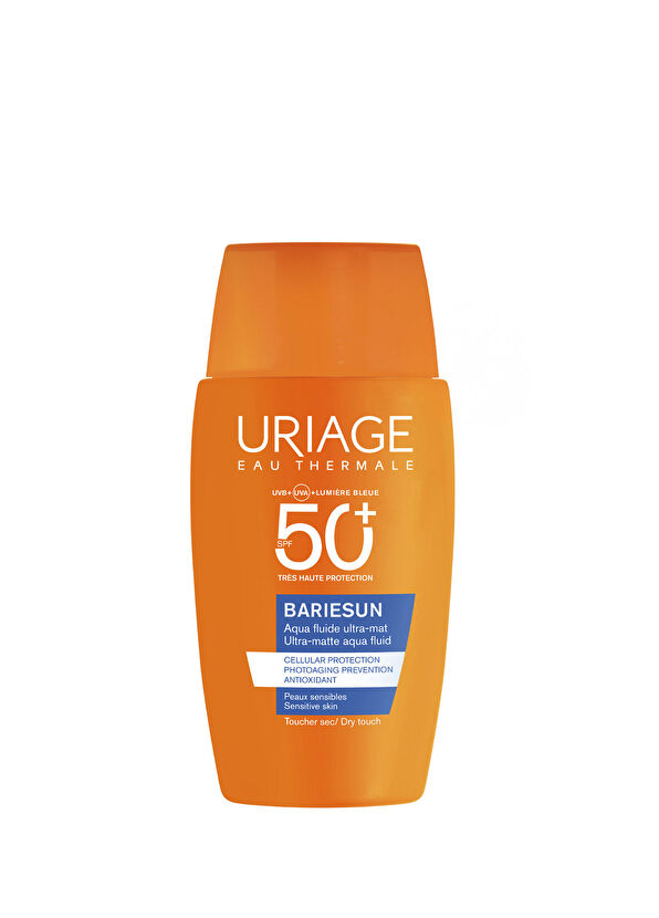 Uriage Bariesun SPF50+ Aqua Fluide Mattifying Powder Sunscreen Cream 50 ml - 1