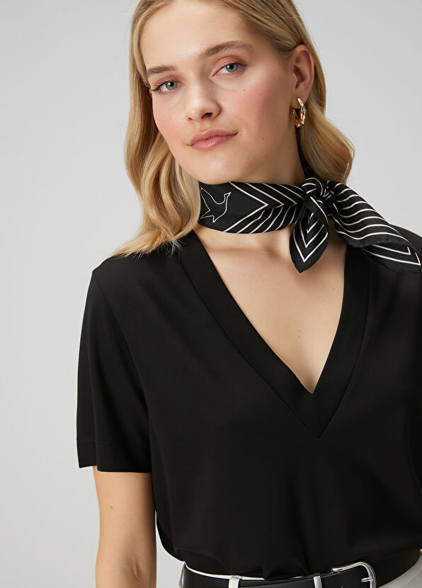 Beymen Club Siyah Basic T-shirt - 2