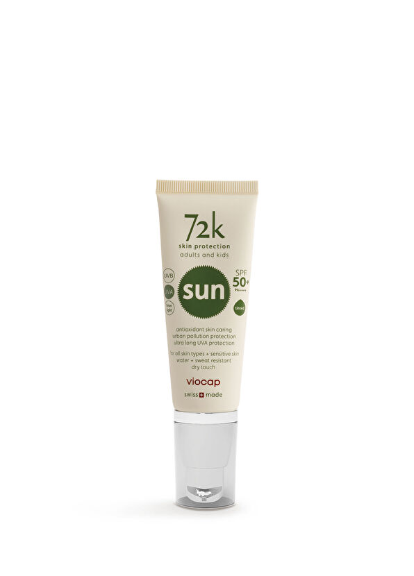 72k Sun Cream SPF50+ Tinted Güneş Kremi 50 ml - 1