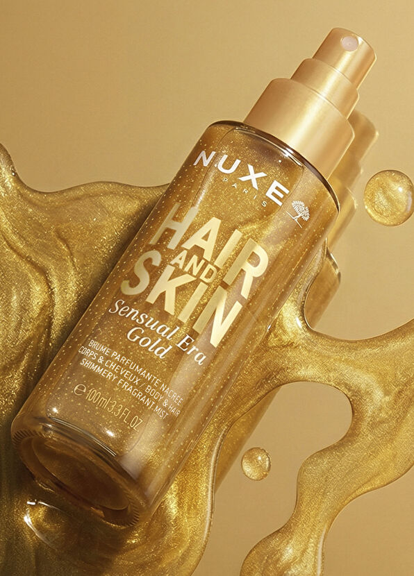 Nuxe Hair & Skin Sensual Era Gold Pearlescent Hair and Body Spray 100 ml - 4