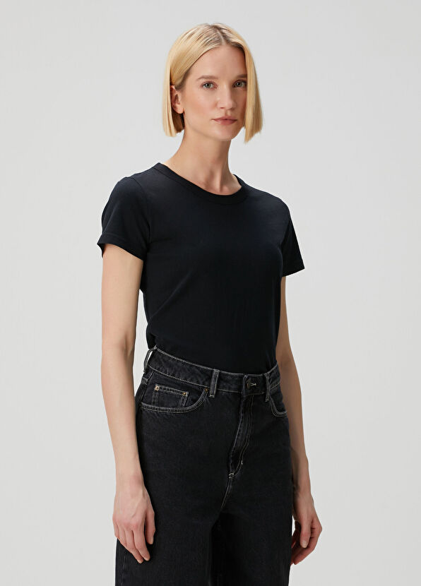 American Vintage Siyah T-shirt - 1