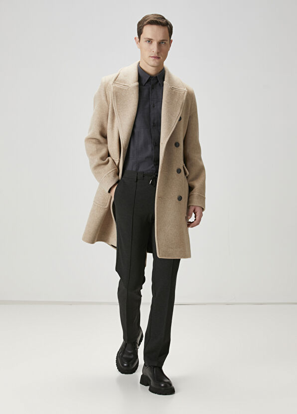 Beymen Club Anthracite Melange Waist Corded Sports Pants - 1