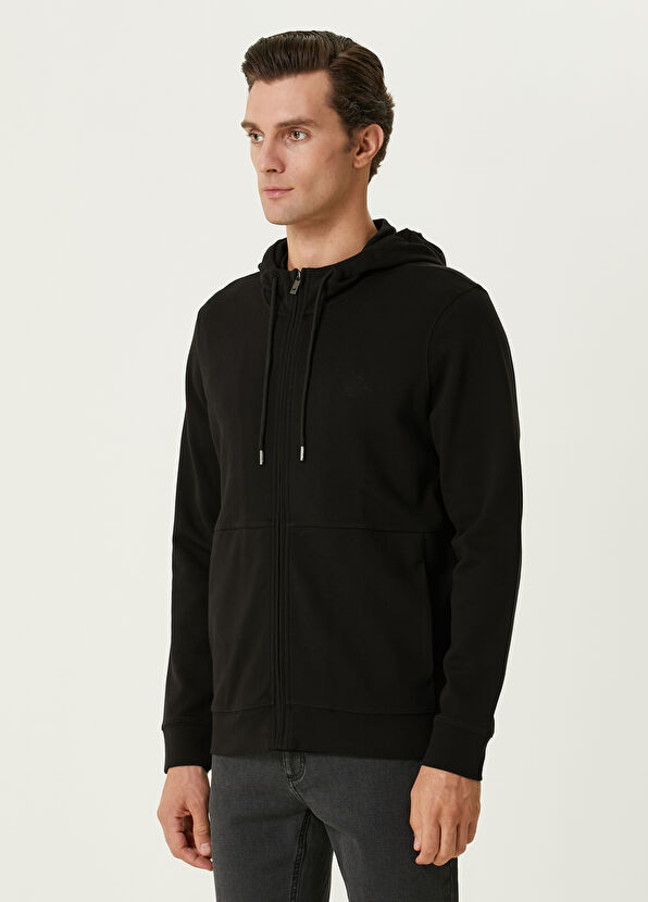 Beymen Club Black Hooded Sweatshirt - 4