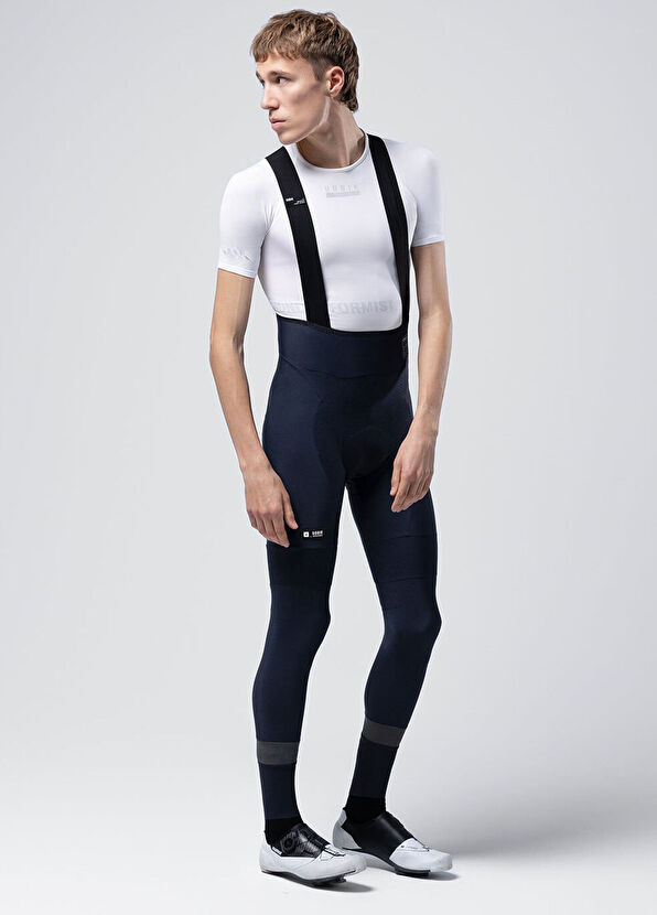 GOBIK Absolute 7.0 Navy Blue Men's Strappy Long Cycling Leggings - 3