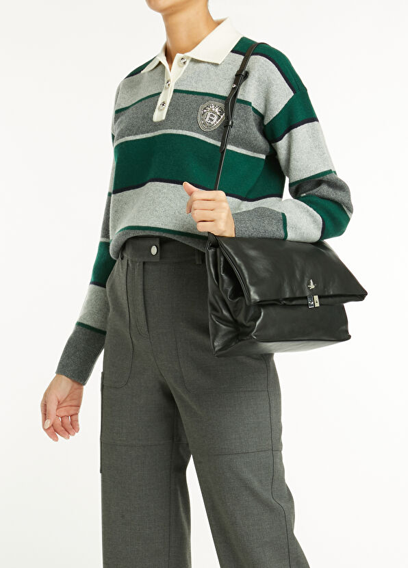 Beymen Club Black Women's Leather Shoulder Bag - 2