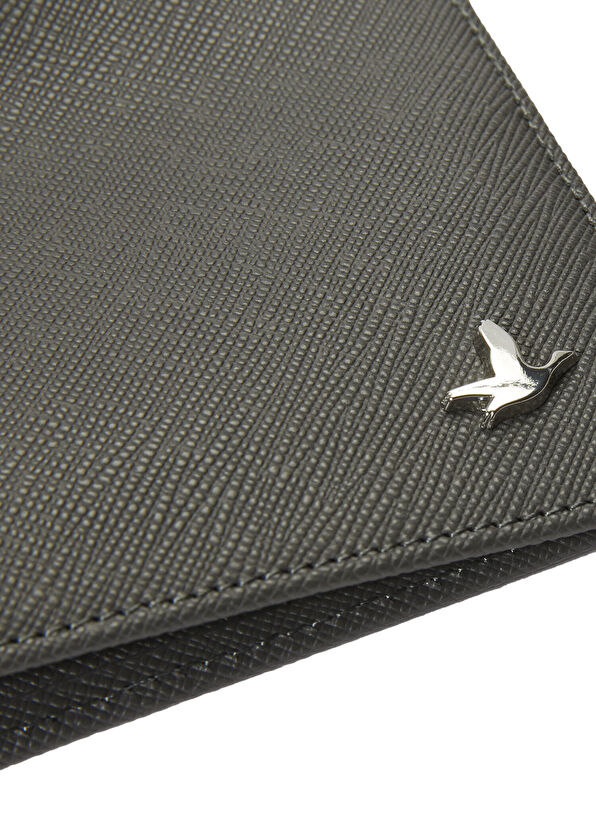 Beymen Club Antrasit Erkek Deri Cüzdan - 4