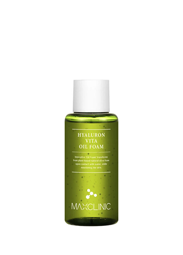 Maxclinic Vitamin Kompleksi ile Tek Adımda Çift Aşamalı Temizlik Hyaluron Vita Oil Foam Makyaj Temizleyici 60 gr - 1