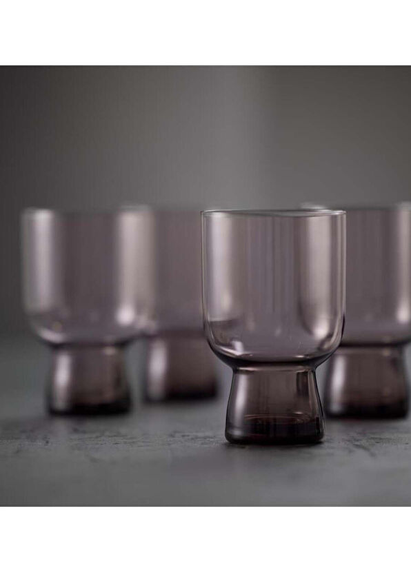 Lyngby Glas Sorrento Pink Glass 4-Piece Glass Glass - 4