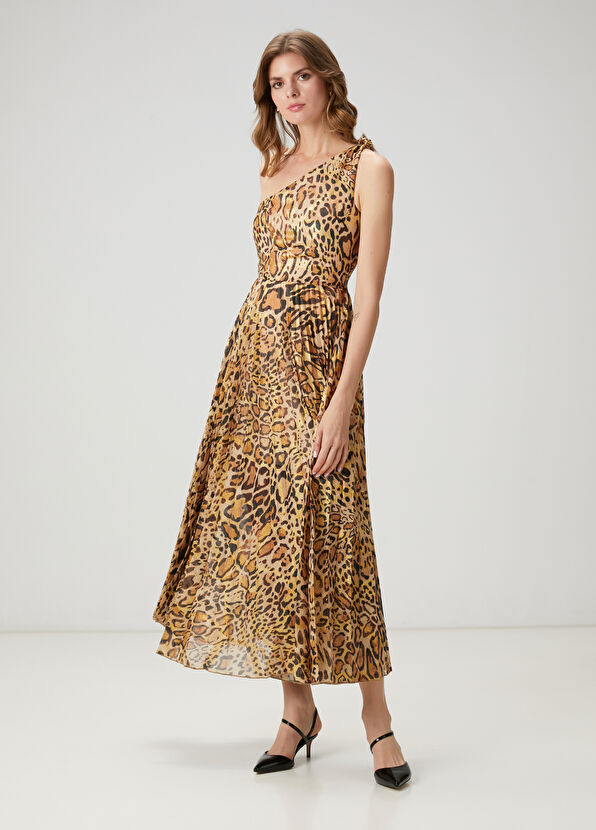Beymen Club Brown Maxi Dress - 1