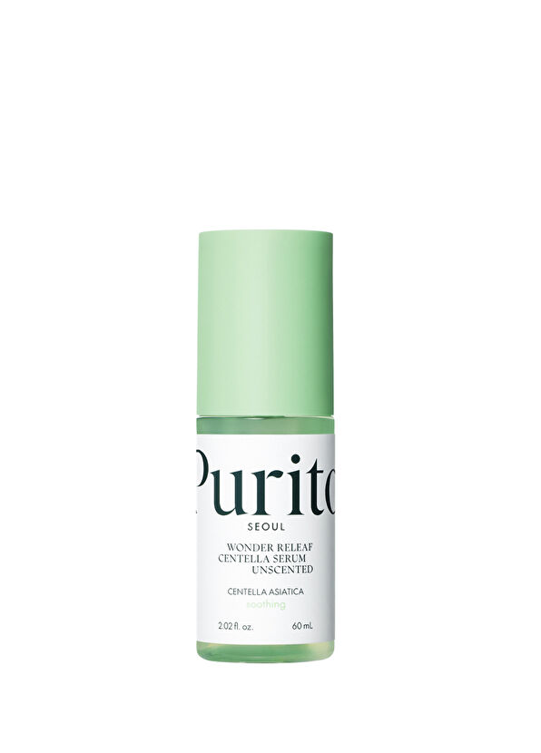 Purito Wonder Releaf Centella Serum Unscented Bariyer Koruyucu Stres Karşıtı Centella ve Peptit Cilt Serumu 60 ml - 1
