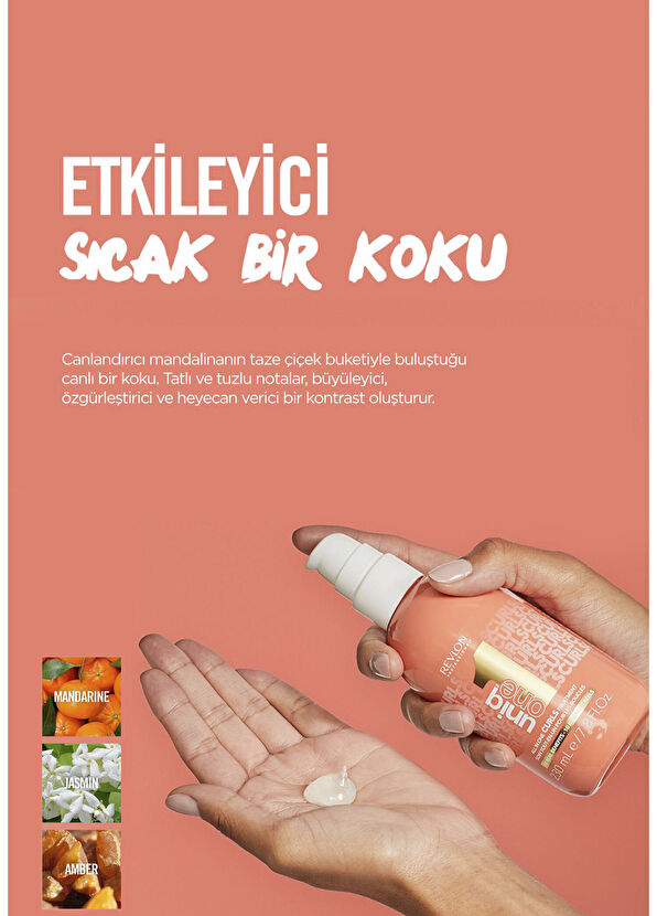 Revlon UniqOne Hair Treatment Curls Kıvırcık Dalgalı Saçlar İçin Besleyici Sprey Saç Kremi 230 ml  - 4