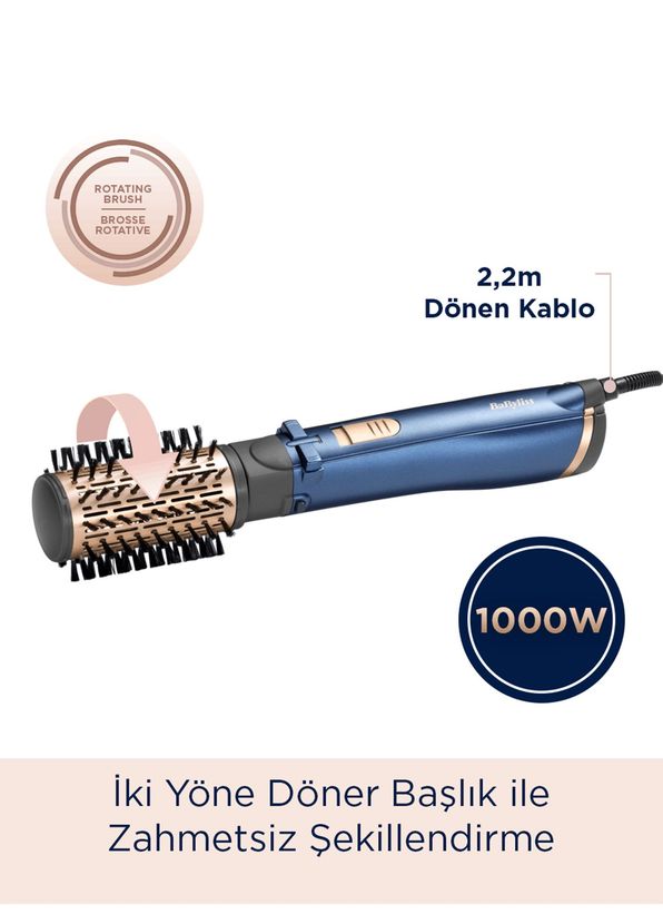 BaByliss AS965E StylePro 1000W Döner Başlıklı Hava Üflemeli Saç Şekillendirici Seti - 2