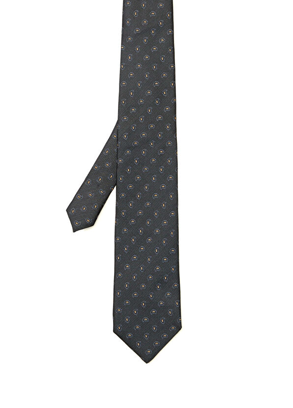 Beymen Club Navy Blue Textured Silk Tie - 1