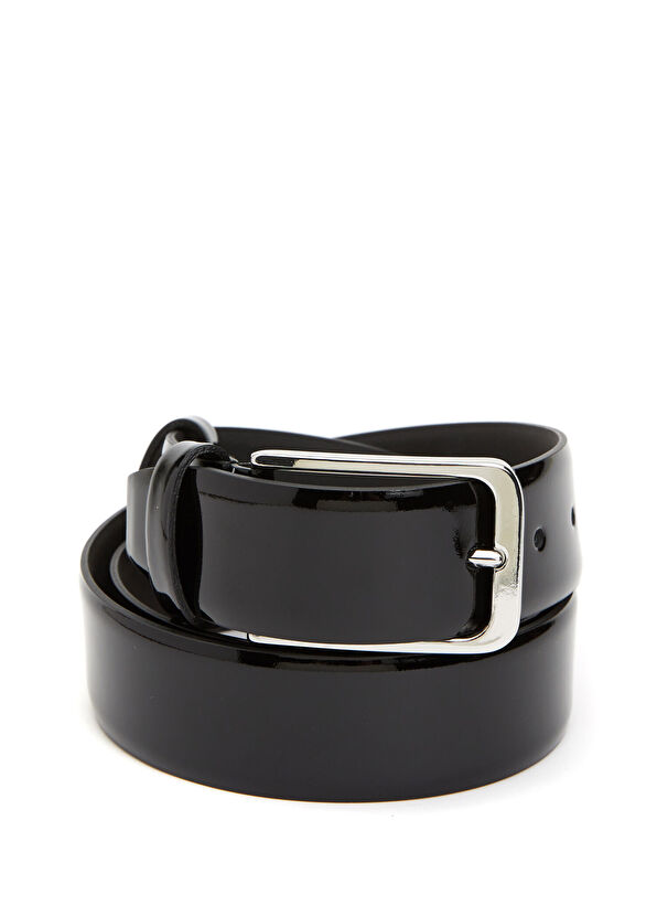 Beymen Club Siyah Erkek Deri Kemer - 1