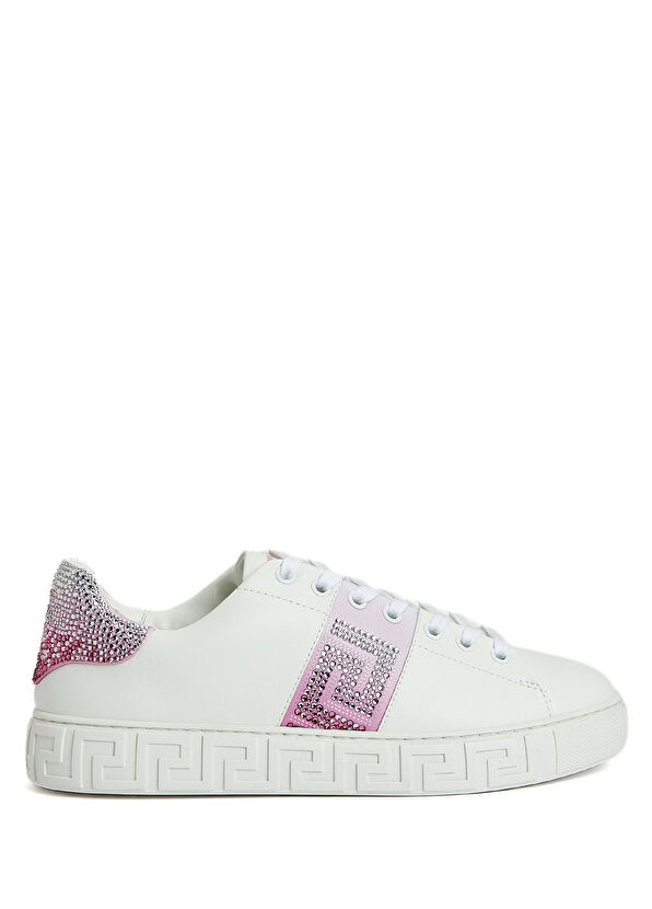 Versace Pembe Beyaz Kadın Sneaker - 1