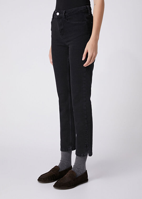 Beymen Club Slim Straight Fit Siyah Jean Pantolon - 2