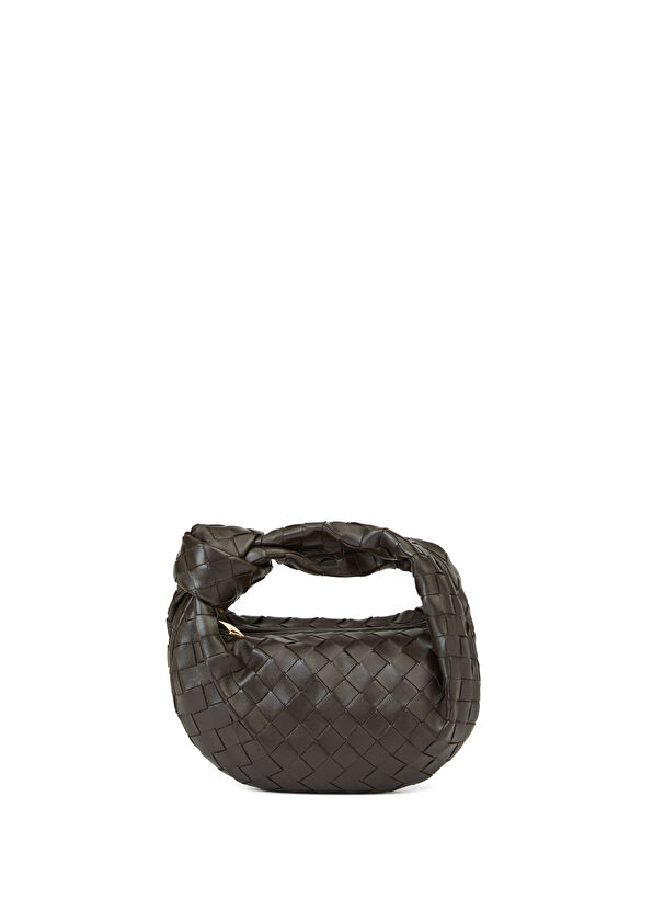 Mini Jodie Koyu Kahverengi Kadın Deri Çanta - Görsel 2