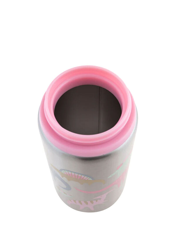 Stephen Joseph Pembe Dinozor Desenli Çelik Pipetli Suluk  - 2