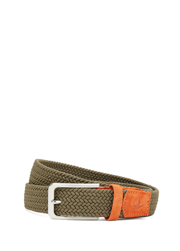 Beymen Club Khaki Men's Leather Belt - 1